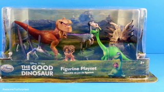 The Good Dinosaur Movie Toys with Arlo and Spot & Play Doh Surprise Dinosaur Egg