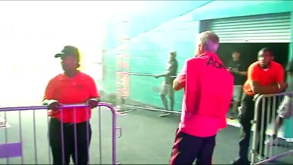 What was not seen about the game Manchester United vs Real Madrid