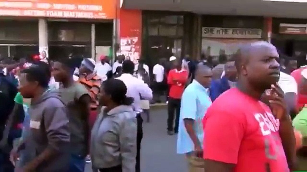 MDC Alliance VS Police - Right Now in Harare