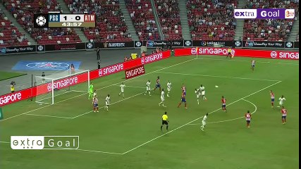 ملخص مباراة باريس سان جيرمان واتليتكو مدريد 3-2 - هدف قاتل صاروخي- الكأس الدولية للابطال
