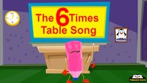 6 Times Table | kids songs & nursery rhymes in English with lyrics
