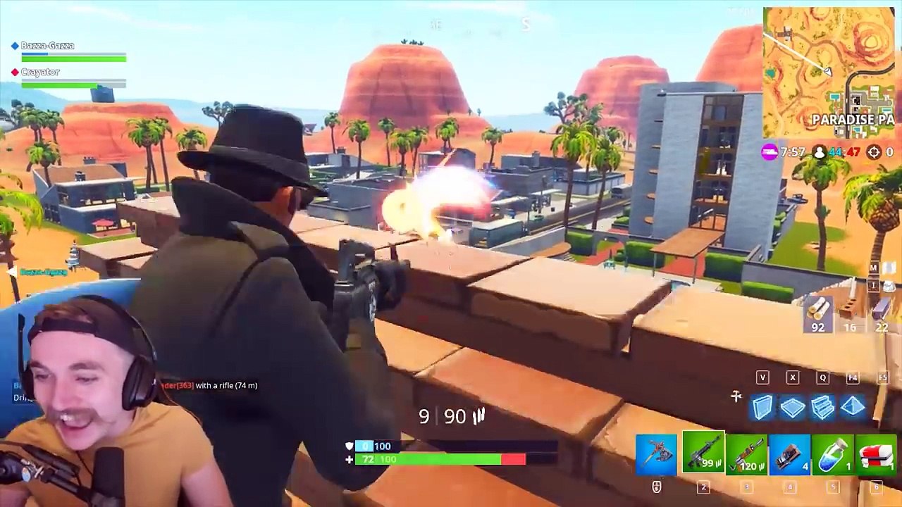 *INSANE* 50 V 50 CLUTCH! ft. BazzaGazza - Fortnite Battle Royale