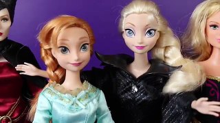 Disney MALEFICENT Barbie Dolls Dress Up with Doll Clothes