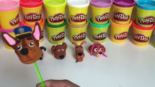 Dogs Pocoyo, Talking Tom, Scooby doo, Paw Patrol Finger Family song
