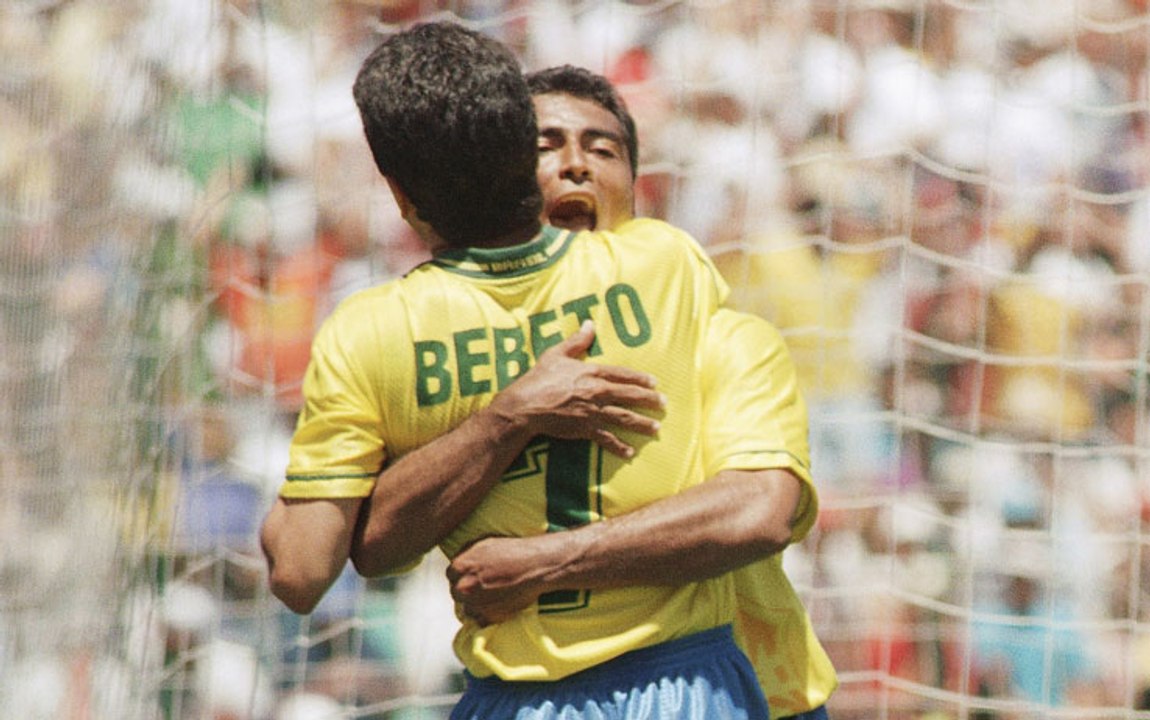 Bebeto y Romario, la dupla letal de 1994
