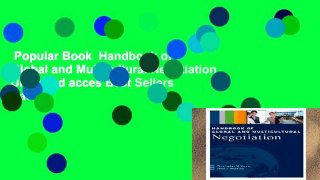 Popular Book  Handbook of Global and Multicultural Negotiation Unlimited acces Best Sellers Rank