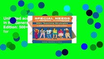 Unlimited acces Special Needs in the General Classroom, 3rd Edition: 500  Teaching Strategies for