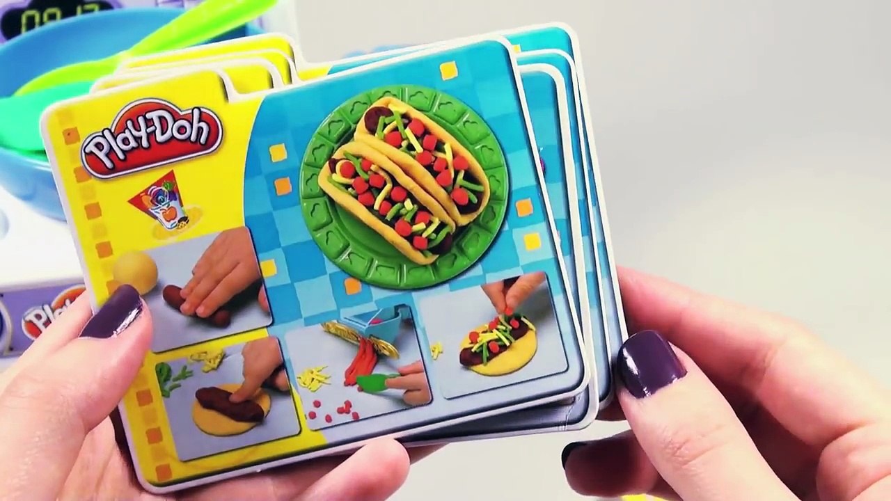 Play Doh Kitchen Hot Dog French fries playset Playdo by Lababymusica