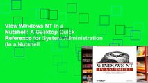 View Windows NT in a Nutshell: A Desktop Quick Reference for System Administration (In a Nutshell