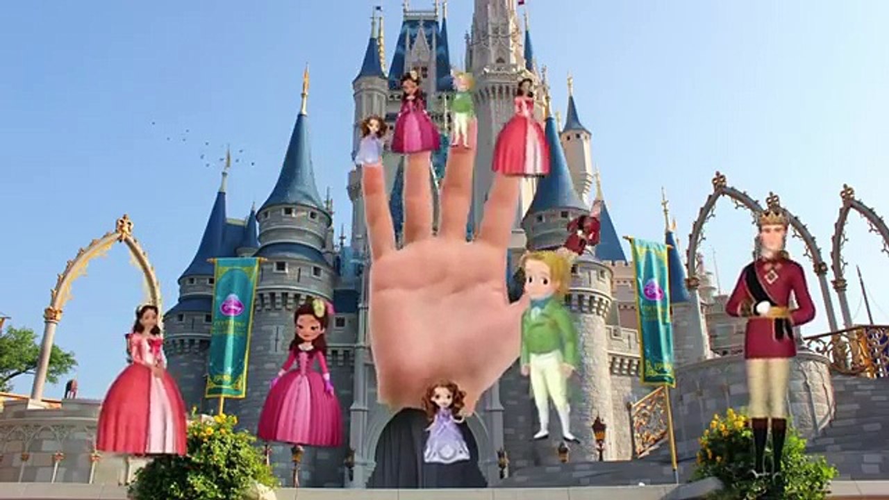 La famille des doigts Princesse Sophia Finger Family en français