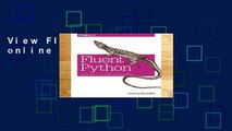 View Fluent Python online