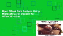 Open EBook Data Analysis Using Microsoft Excel: Updated for Office XP online