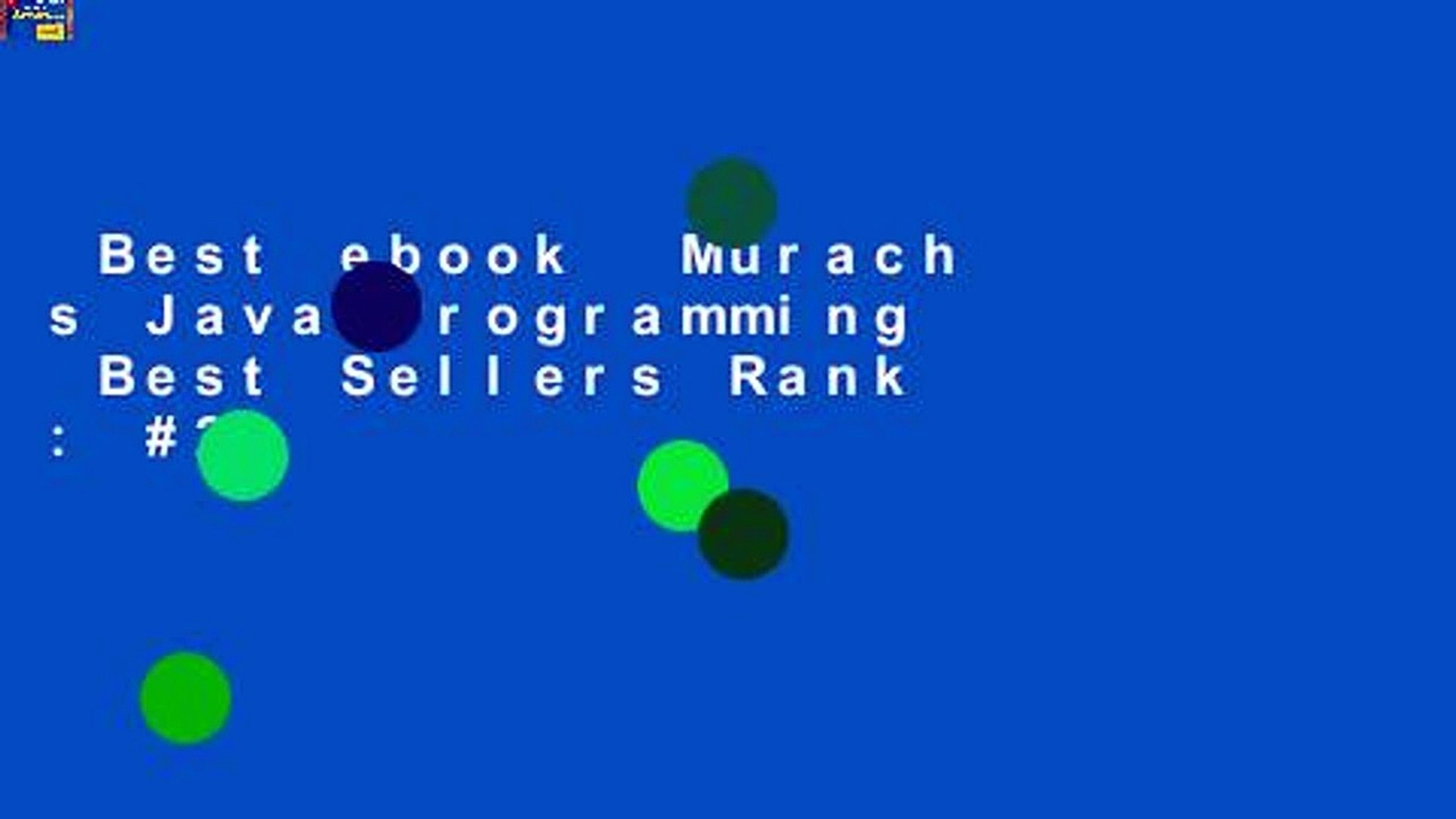 Best ebook  Murach s Java Programming  Best Sellers Rank : #2