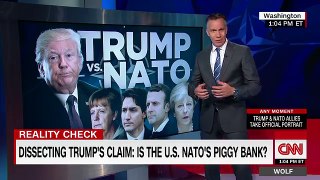 CNN f checks Trumps claims about NATO