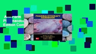 Any Format For Kindle  Pharmacotherapy Handbook, Tenth Edition Complete