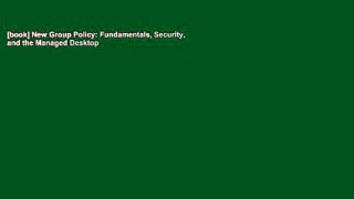[book] New Group Policy: Fundamentals, Security, and the Managed Desktop