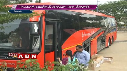 Teaching Clinical Skills to Medical Students In Volvo Bus Vijayawada