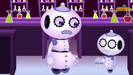 Johnny Johnny - Nursery Rhymes I Kindergarten Songs I Baby Songs I Robot Version I Yes Papa I Kids