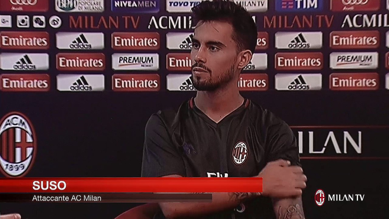 Inspektør greb Ordinere Exclusive Milan TV interview: Suso - video Dailymotion