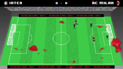 Inter-Milan: lo 0-6 in 8-bit