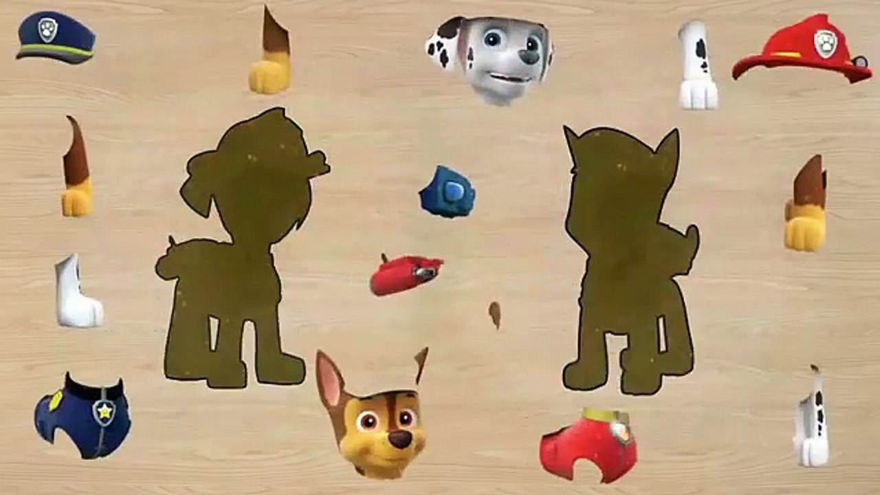 Paw Patrol Puzzles Funny Puzzle Finger family Kids Rhymes for Children