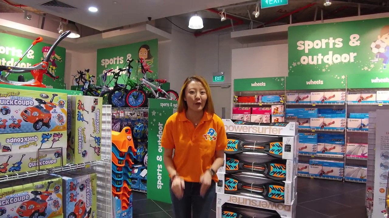 Sports and Outdoor fun right here at Toys R Us West Gate