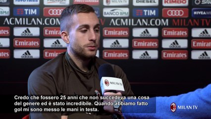 Gerard Deulofeu ai microfoni di Milan TV