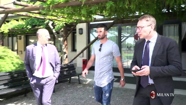 Le prime parole in rossonero di Mateo Musacchio
