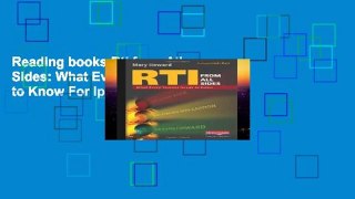 Reading books Rti from All Sides: What Every Teacher Needs to Know For Ipad