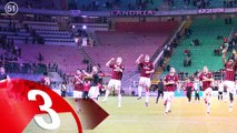 Milan-Spal: 7 numeri in 60 secondi