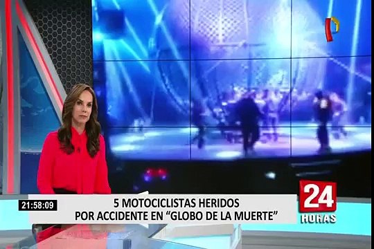 Municipalidad de Surco cierra temporalmente circo donde se accidentaron 9 motorizados