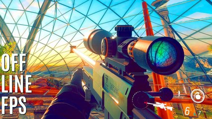 Top 10 OFFLINE FPS Games for Android_IOS [GameZone]