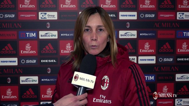 Pillola Antignozzi (Milan femminile) a Milan TV