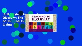 Full version  Teaching to Diversity: The Three-Block Model of Universal Design for Living  For