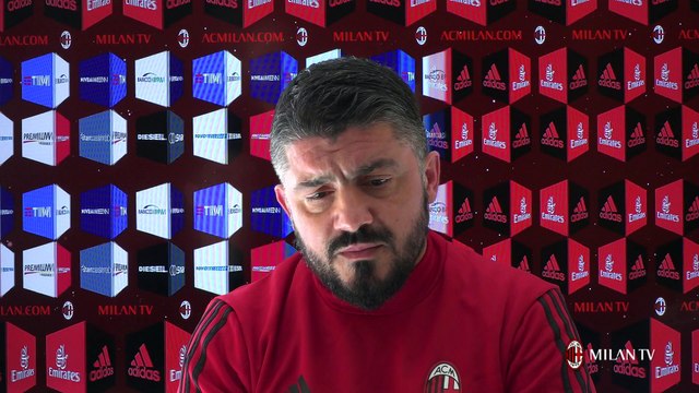 Gattuso: Dobbiamo recuperare le energie
