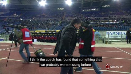 Suso: "Gattuso the Turning Point. Derby? 3 Points"