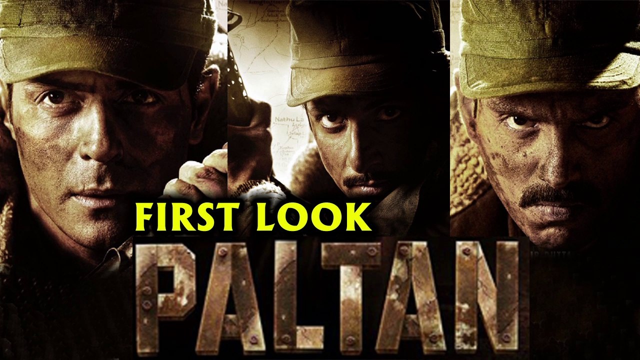 Paltan Official Posters  | Paltan  Team | Jackie Shroff, Sonu Sood, Gurmeet Chaudhry