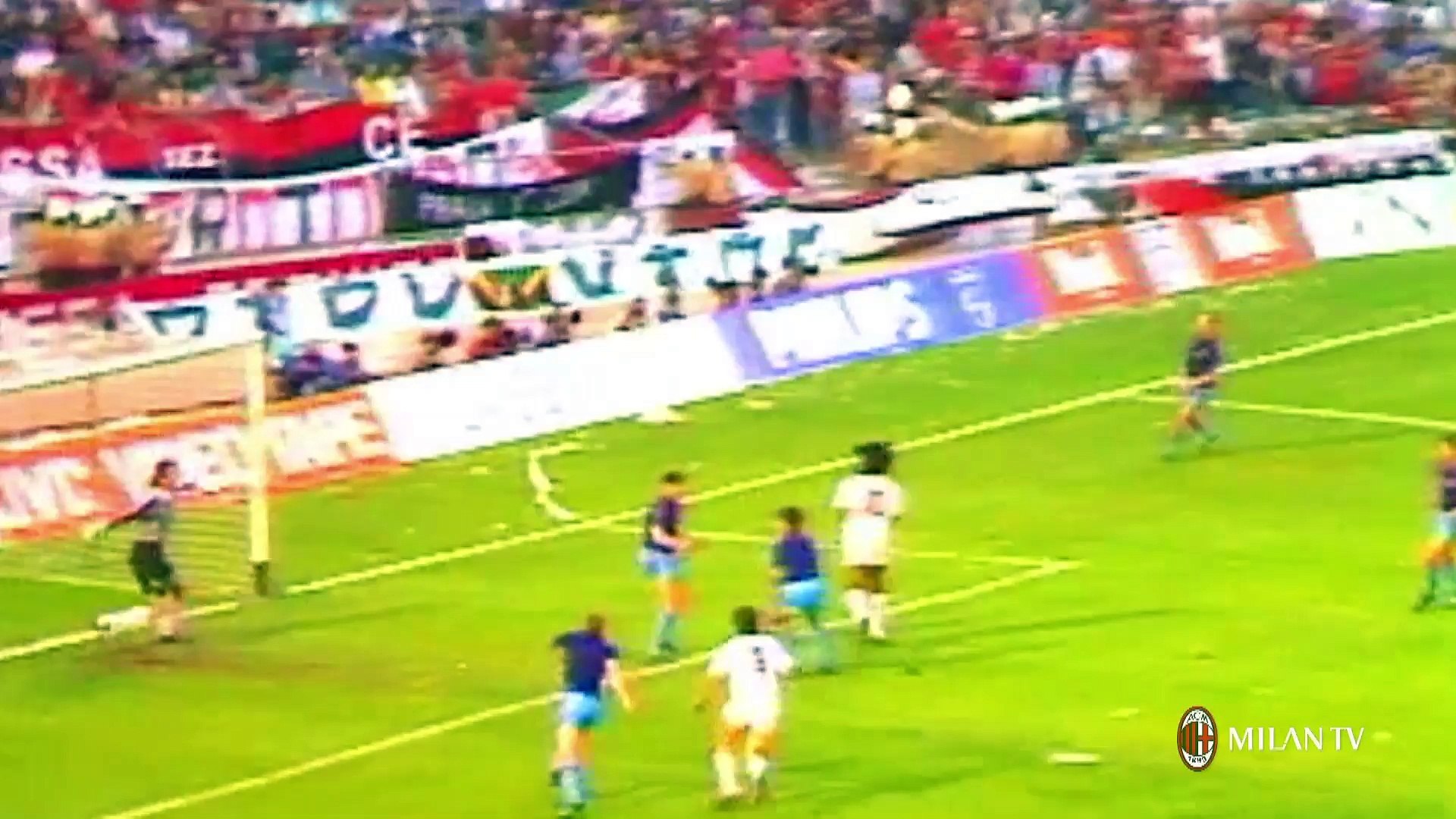 AC Milan 4 - 0 Steaua Bucharest, Champions League Final '89, Extended Goals  and Highlights. 