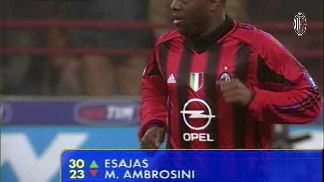 Esajas, rossonero per 3 minuti