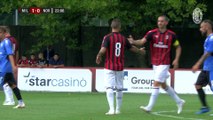 Milan-Novara 2-0: decidono Suso e Calabria