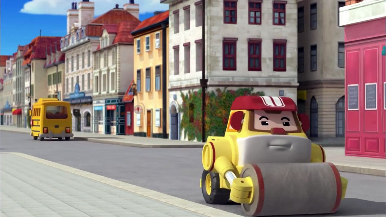 Robocar Poli - Sécurité routière - La sécurité aux abords dun chantier