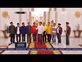 Jokowi Bertemu 9 Sekjen Parpol Bahas Strategi Pemenangan Dirinya-NET5