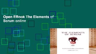 Open EBook The Elements of Scrum online