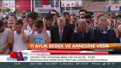 Cumhurbaşkanı Erdoğan törene katıldı