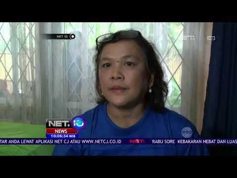 Pencurian Terekam CCTV Pelaku Rusak Pintu Rumah - NET 10