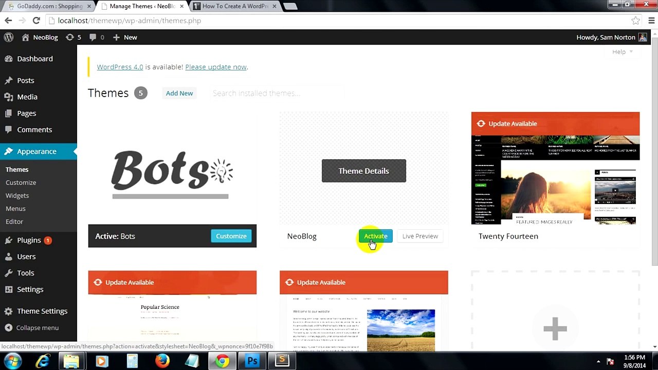 3. Make A WordPress Theme Your Own by Adding Custom Screenshot and Name #3
