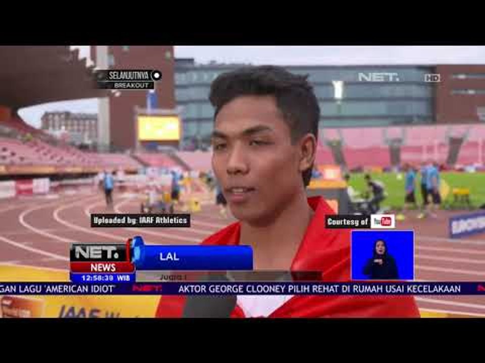 Pelari Indonesia Raih Emas Dalam Kejuaraan Atle...