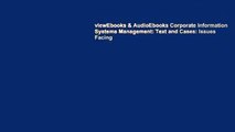 viewEbooks & AudioEbooks Corporate Information Systems Management: Text and Cases: Issues Facing