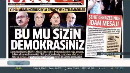 BU MU SİZİN DEMOKRASİNİZ