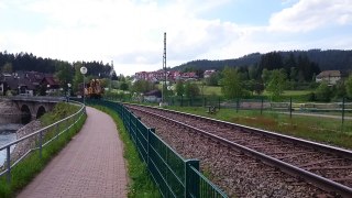 Schienenbagger ATLAS 1604KZW in Schluchsee rail excavator